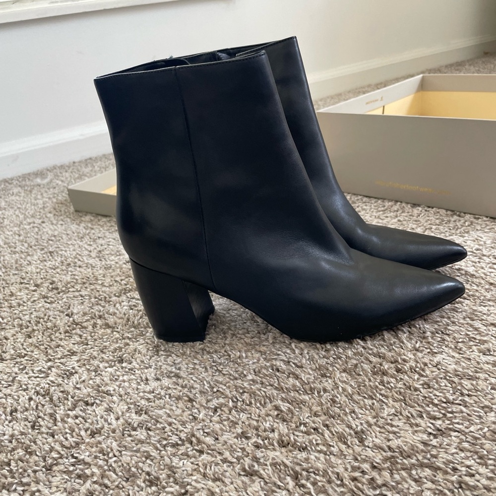 Marc Fisher Black Booties